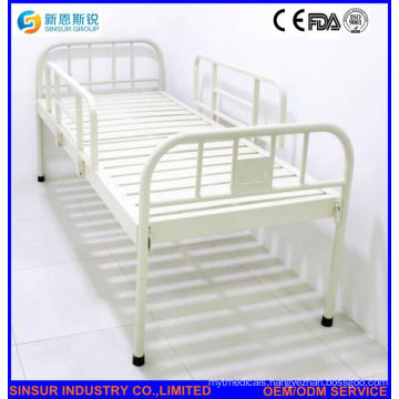 ISO/Ce Approved Competitive Stainless Steel Flat Hospital Bed